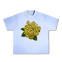 Grape Ice Oregon Grape Flower Illustrations Urban Heavy Tee - LillyAllenDesigns