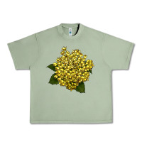 Oil Green Oregon Grape Flower Illustrations Urban Heavy Tee - LillyAllenDesigns