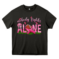 Asphalt Football Nobody Fights Alone Heavy Core Tee - texasbilliewilder