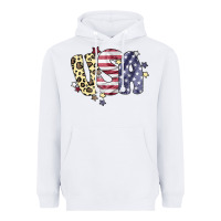 White Usa America Heavyweight Hoodie - Bettercallsaul