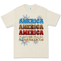 Bone Western America Premium Tee - Neo Western