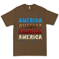 Cacao Western America Premium Tee - Neo Western