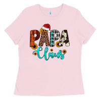 Bubblegum Pink papa claus Ladies Tee - JahusDesignShop