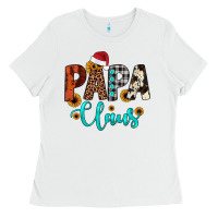 White papa claus Ladies Tee - JahusDesignShop