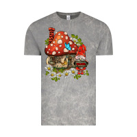Cloud Rock welcome gnome ladybug Vintage Tee - BarkalooDesign