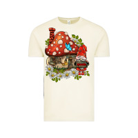 Vintage Arctic welcome gnome ladybug Vintage Tee - BarkalooDesign