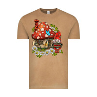 Vintage Camel welcome gnome ladybug Vintage Tee - BarkalooDesign