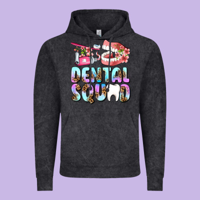 Dental Squad Vintage Hoodie Designed By Adodesignshop