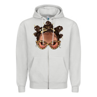 Dove Grey Afro Bantu Knots Hairstyles Messy Bun With Clasp Bbs  2 Zipper Hoodie - BundleAndBundleShop