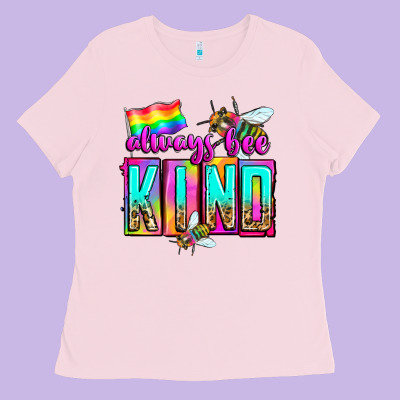 Always Bee Kind Ladies Tee Designed By Zillion Design Studio