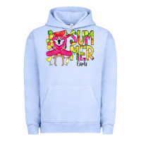 Pigment Grape Ice Summer Girls Flamingo Urban Hoodie - CowCowDesign
