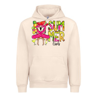 Sandshell Summer Girls Flamingo Urban Hoodie - CowCowDesign