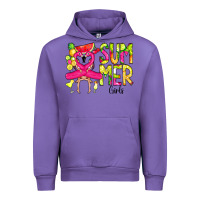 Tulip Summer Girls Flamingo Urban Hoodie - CowCowDesign