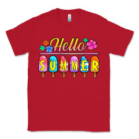 Red hello summer popsicles Classic Tee - Jasminsmagicworld