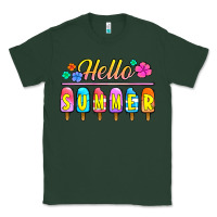 Sports Green hello summer popsicles Classic Tee - Jasminsmagicworld
