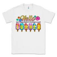 White hello summer popsicles Classic Tee - Jasminsmagicworld