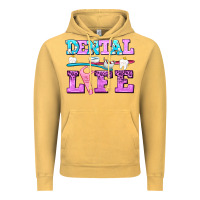 Vintage Mustard dental life with teeth Vintage Hoodie - AdoDesignShop