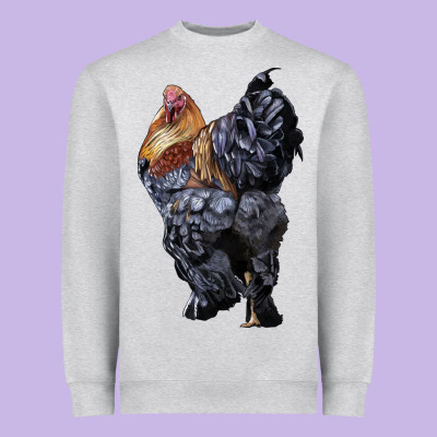 Brahma Rooster Heavyweight Sweatshirt Designed By Lillyallendesigns
