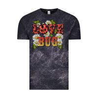 Cloud Black ladybug love bug Vintage Tee - BarkalooDesign