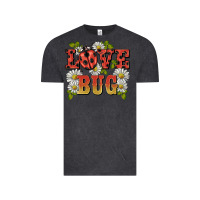 Vintage Black ladybug love bug Vintage Tee - BarkalooDesign
