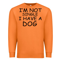 Carrot I m Not Single I Have A Dog Premium Sweatshirt - Bettercallsaul