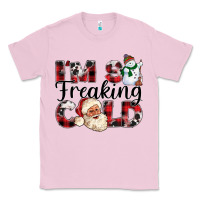 Bubblegum Pink Im So Freaking Cold Classic Tee - CowhideDigitalArt