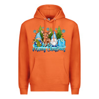 Carrot merry christmas gnomes Premium Hoodie - texasbilliewilder