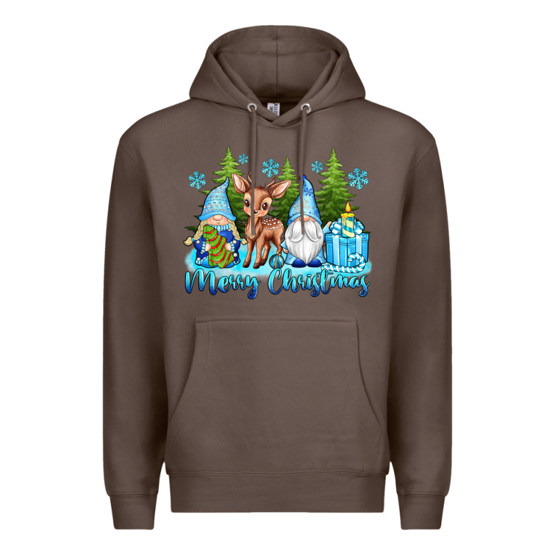 Merry Christmas Gnomes Premium Hoodie by texasbilliewilder | Teevron