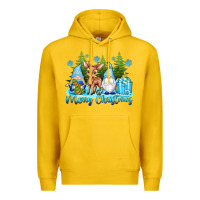 Lemon merry christmas gnomes Premium Hoodie - texasbilliewilder