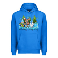 True Royal merry christmas gnomes Premium Hoodie - texasbilliewilder