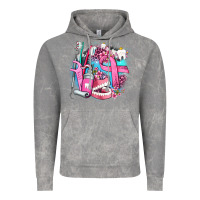 Cloud Rock dental elements and cancer with cowhide and leopard Vintage Hoodie - AdoDesignShop