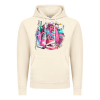 Vintage Artic dental elements and cancer with cowhide and leopard Vintage Hoodie - AdoDesignShop