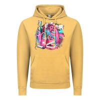 Vintage Mustard dental elements and cancer with cowhide and leopard Vintage Hoodie - AdoDesignShop
