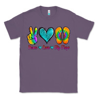Lavender peace love flips flops Classic Tee - Jasminsmagicworld