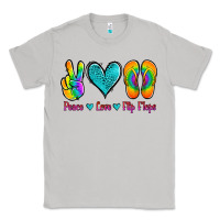 Moon Dust peace love flips flops Classic Tee - Jasminsmagicworld