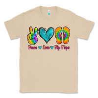 Peace Love Flips Flops Classic Tee | Teevron