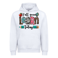 White y'all gonna learn today Urban Hoodie - OliviaCreatesArt