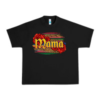 Black Latina mama with serape and roses Urban Heavy Tee - Jasminsmagicworld