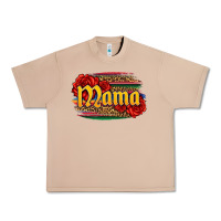 Burro Latina mama with serape and roses Urban Heavy Tee - Jasminsmagicworld