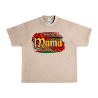 French Oak Latina mama with serape and roses Urban Heavy Tee - Jasminsmagicworld