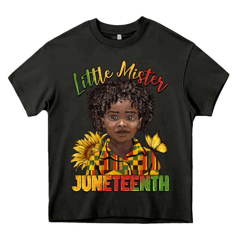 Little Mister Juneteenth Black Boy Heavy Core Tee by BarkalooDesign | Teevron