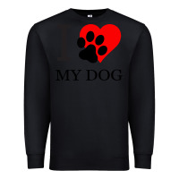 Black I My Dog Premium Sweatshirt - Bettercallsaul