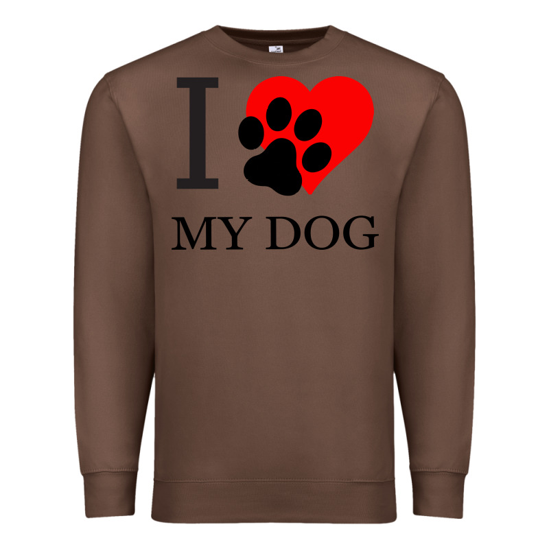 I My Dog Premium Sweatshirt by Bettercallsaul | Teevron