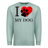 Seafoam I My Dog Premium Sweatshirt - Bettercallsaul