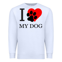 White I My Dog Premium Sweatshirt - Bettercallsaul