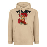 Cowboy Boots Heavyweight Hoodie | Teevron