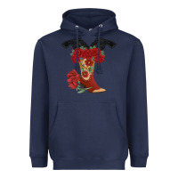 Navy Cowboy Boots Heavyweight Hoodie - Bettercallsaul