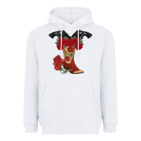 White Cowboy Boots Heavyweight Hoodie - Bettercallsaul