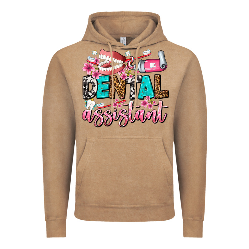 Dental Assistant Vintage Hoodie by AdoDesignShop | Teevron