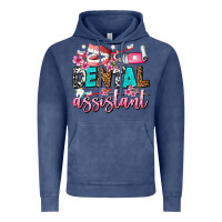 Vintage Denim dental assistant Vintage Hoodie - AdoDesignShop